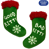 Huxley & Kent: Cat - Good/Bad Kitty Stocking Christmas Toy